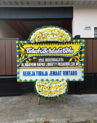 Papan Bunga Duka di Umbulmartani