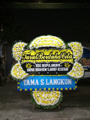 Papan Bunga Duka di Umbulmartani